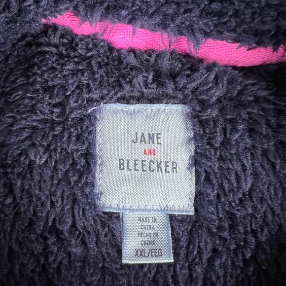 NWT Jane and Bleecker Sweater XL‎ Blue Long Sleeve Soft Cozy Furry - Picture 3 of 3